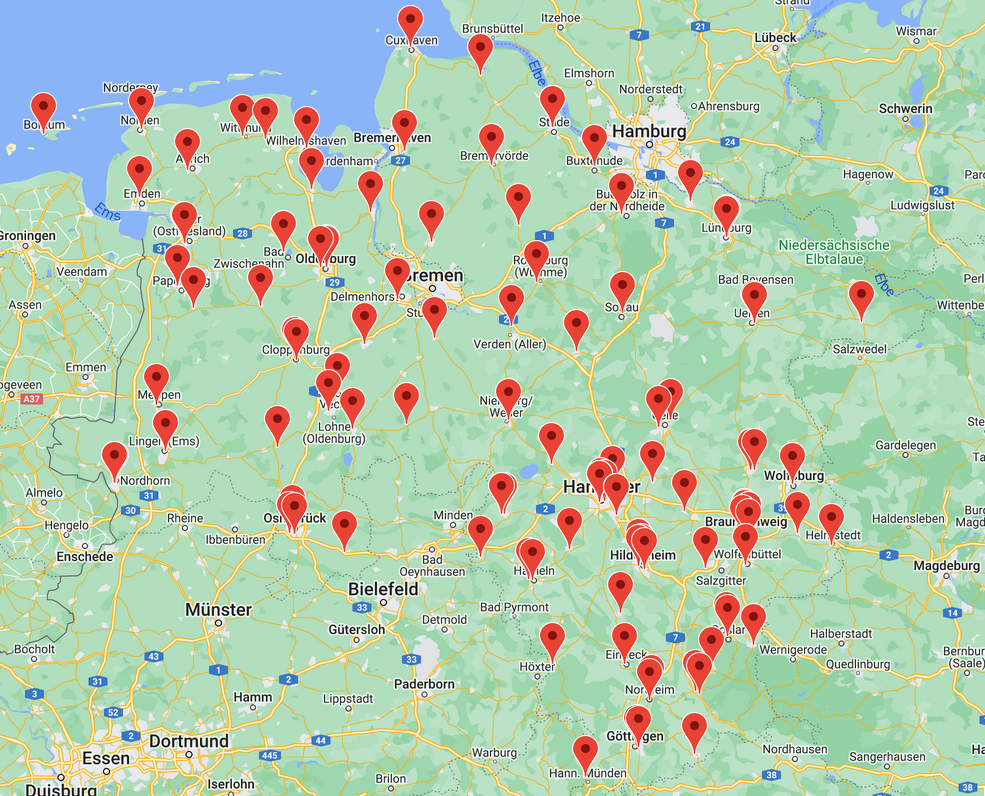 Übersicht aller berufsbildenden Schulen in Niedersachsen